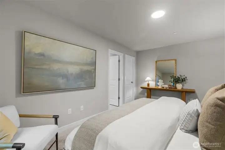 Interior pictures are of the model home. Individual home may vary in floorplan orientation and color scheme.