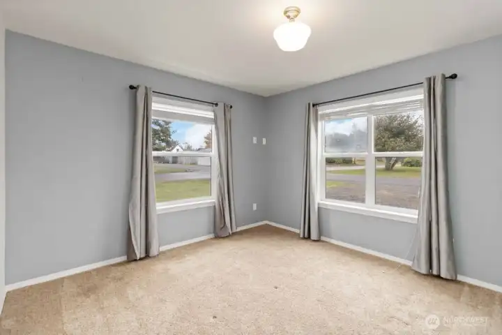 Primary Bedroom boasts lots of natural light.