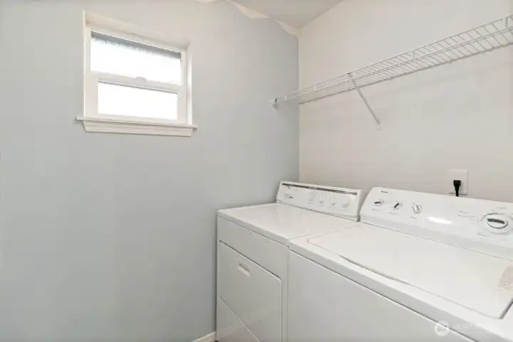 Utility Room in back of hallway bath