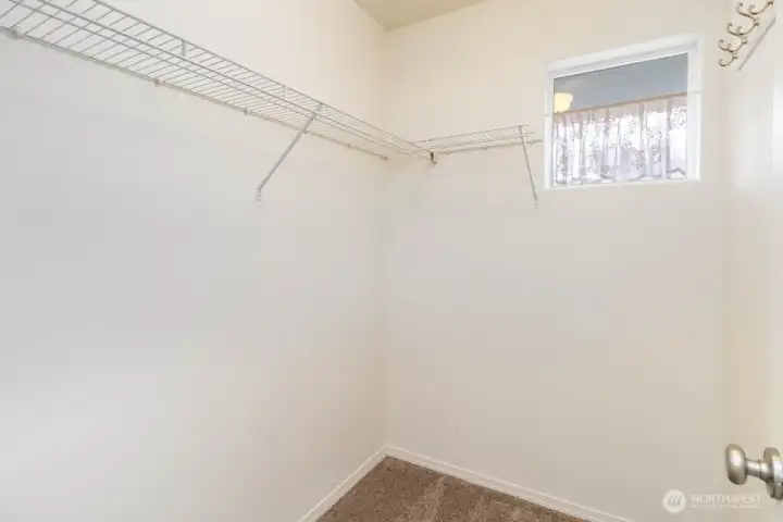 Primary Walk-in Closet