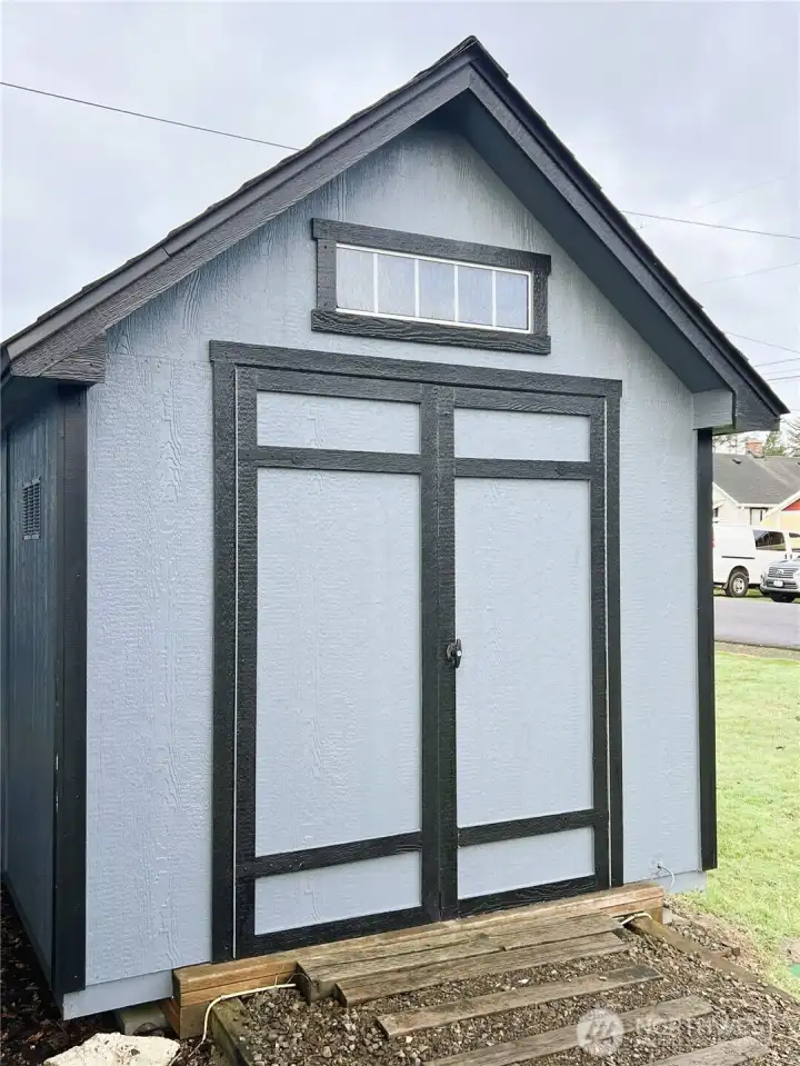 Large shed for all of your clam gear! Large shed for all of your clam gear!