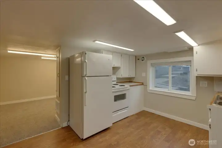 Unit #5 New lighting, carpets and fresh paint in every unit.