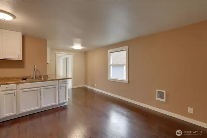 Unit #6 Fresh paint & lights throughout! heating again, is the forced cadet heaters.