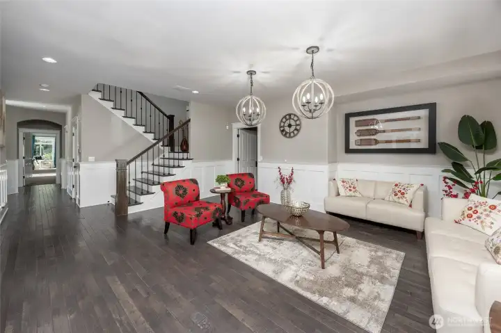 Main floor dining or living room.