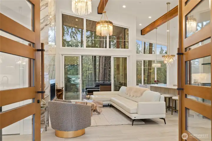 Luxury living with cutting-edge technology across two levels.