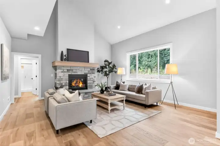 Pictures depict a previously built home similar to the home going to be built on this lot. Floor plans, Elevations, colors, upgrades & materials may be different.