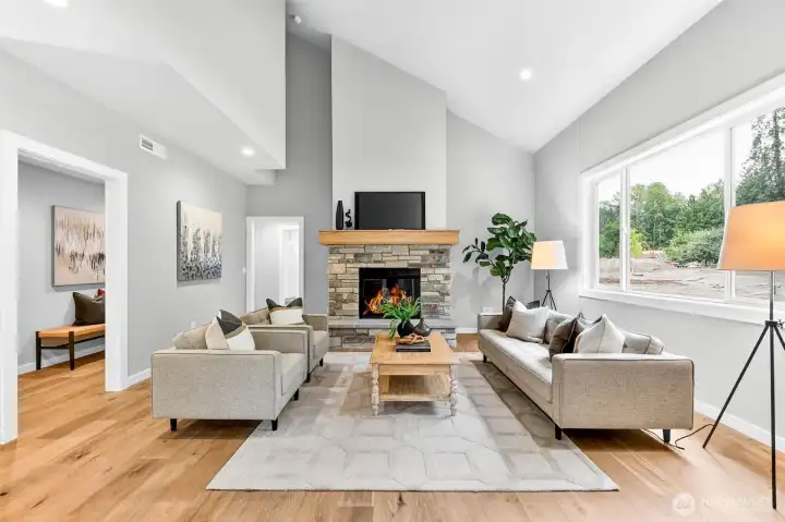 Pictures depict a previously built home similar to the home going to be built on this lot. Floor plans, Elevations, colors, upgrades & materials may be different.