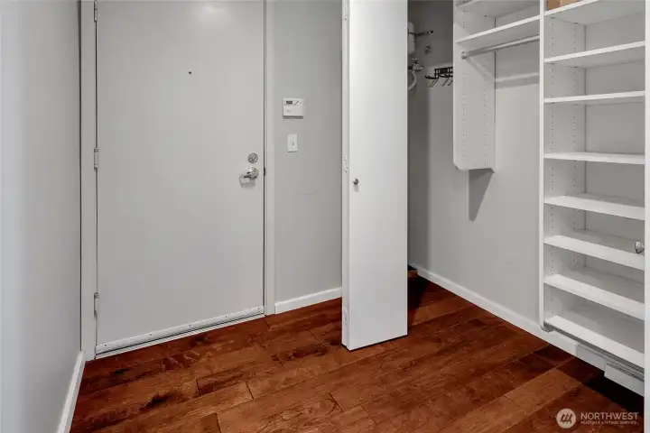 Entry way with extra storage
