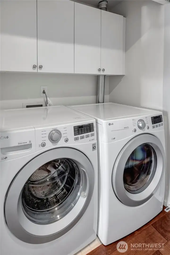 In unit washer/dryer