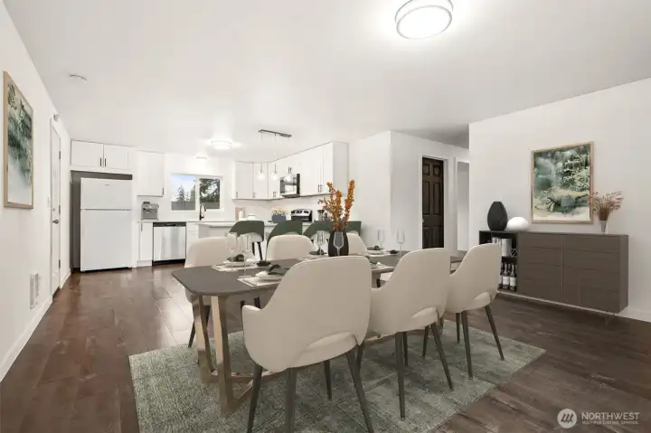 Dining Area *virtually staged*
