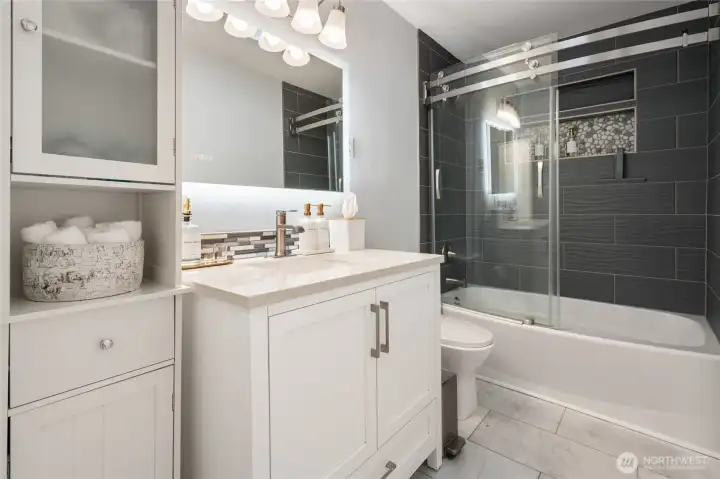 Amazing spa-like bath