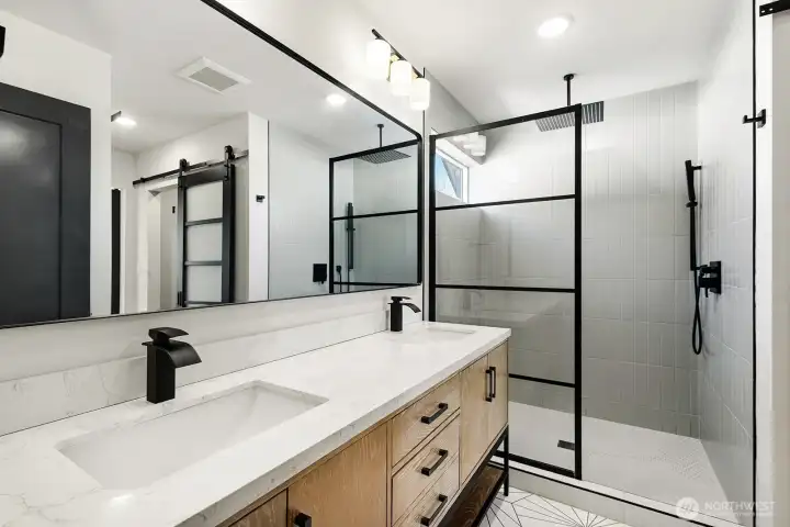 Primary bathroom.