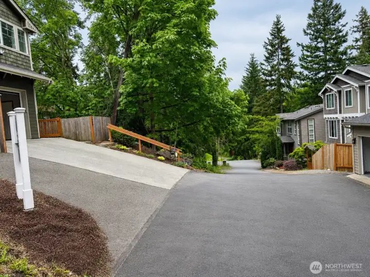 Plenty of parking for guests and a quiet street safe for pets and play!