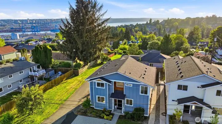 New construction home in NE Tacoma - even has a view from upstairs primary and baclcony / deck