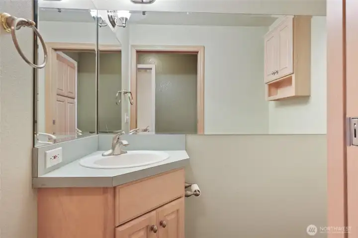 Half bath on main floor