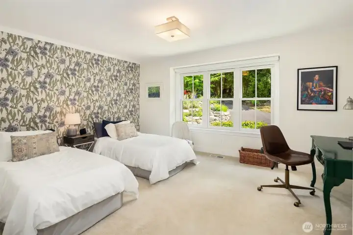 Main floor bedroom or 2nd office