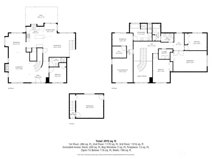 Floor plans Floor plans