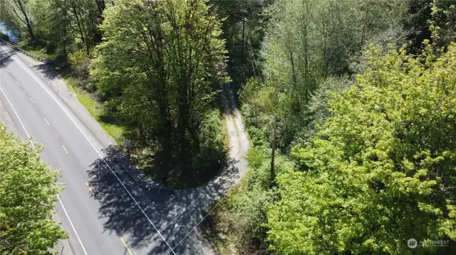Entrance to Property from SR530