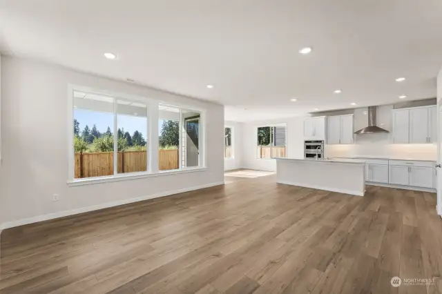 Open concept living room