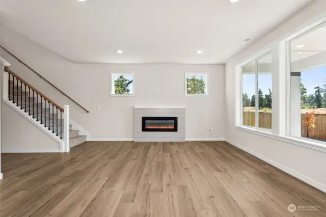 Open concept living room