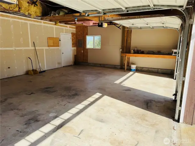 Inside Garage