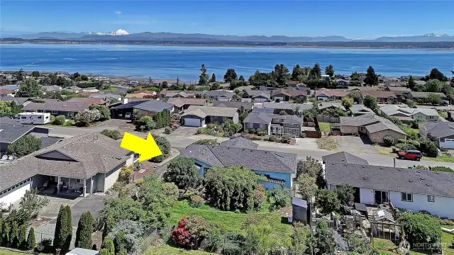 Aerial shot.