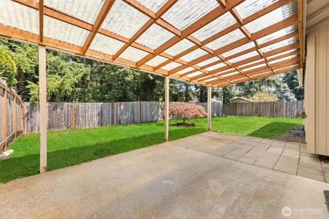 Large Covered Patio