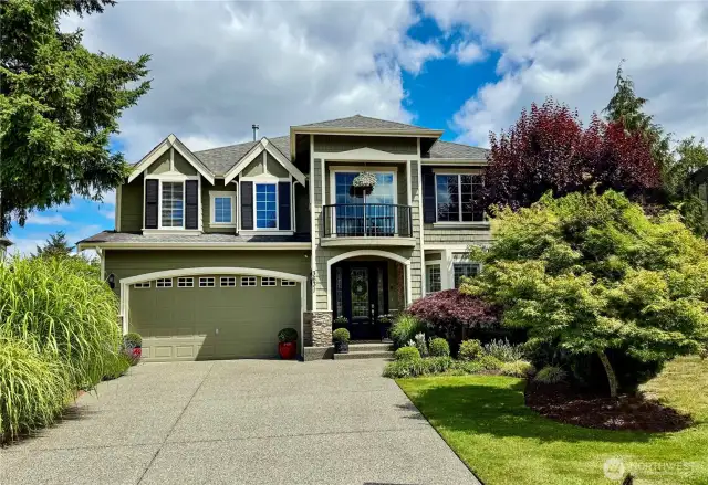 Welcome home!  Front elevation!!!