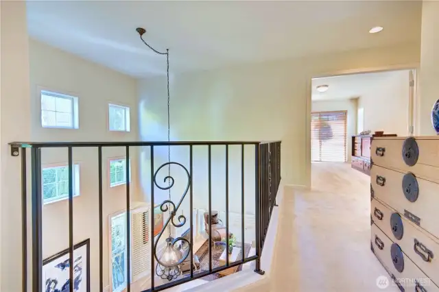 Hallway upper floor.