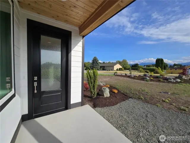 Covered Front Entry