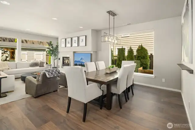 Open Concept Kitchen/Dining/Living