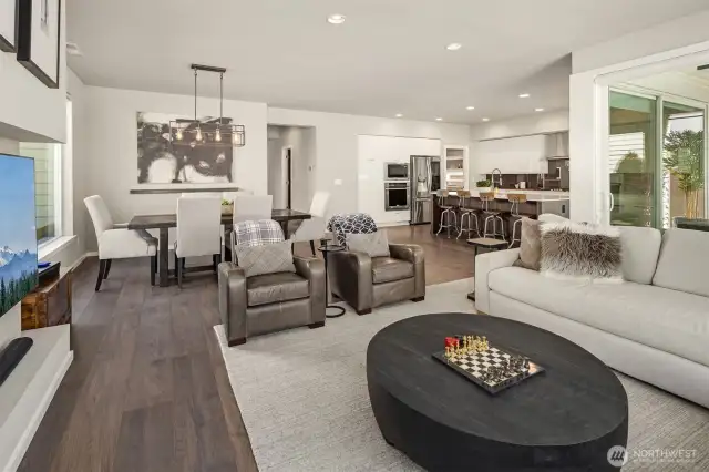Open Concept Kitchen/Dining/Living