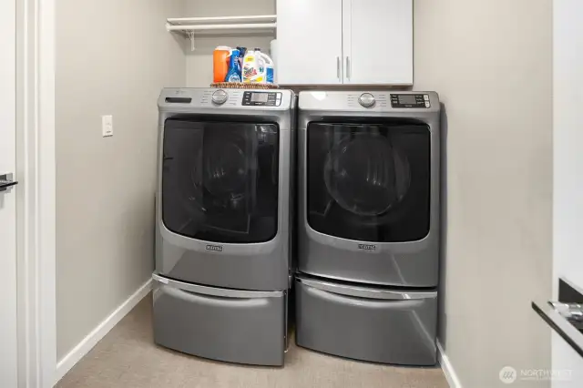 Upstairs Laundry Room