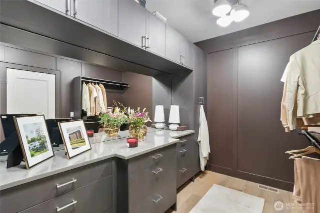 Primary Walk In Closet