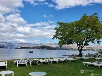 View from the community grass