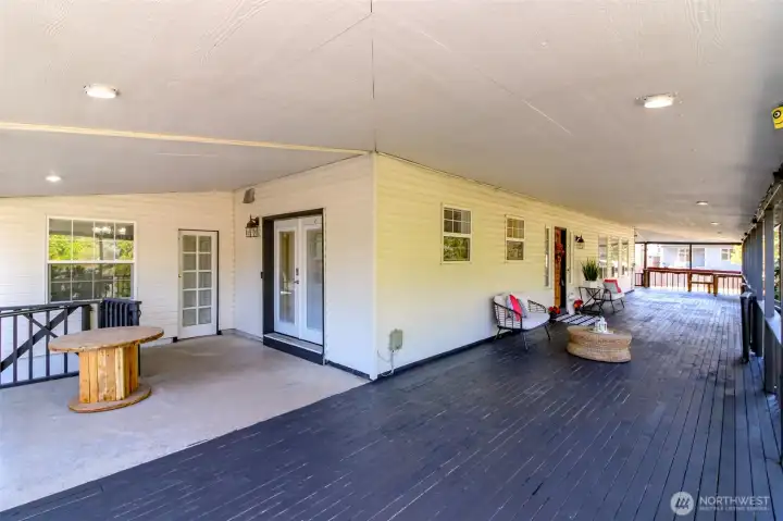 Covered Wrap Around Porch
