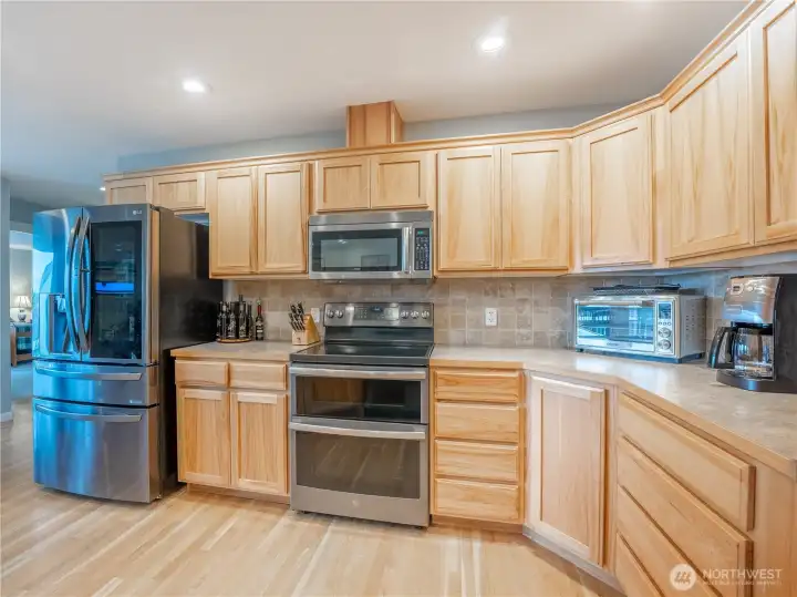 Newer stainless appliances