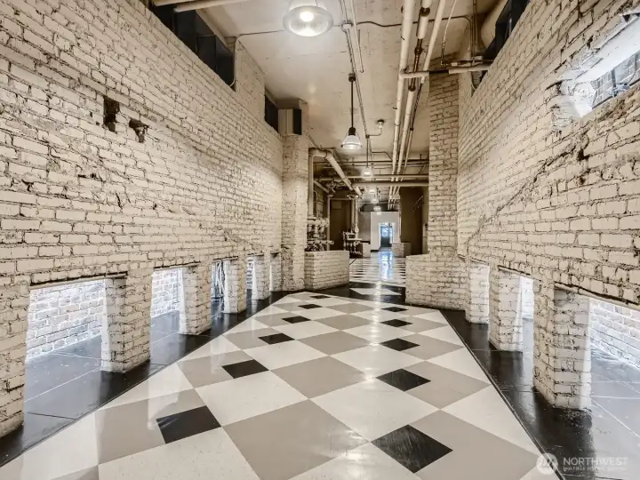 Trophy room on 2nd Floor