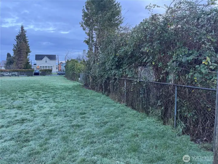 View of home from the park.