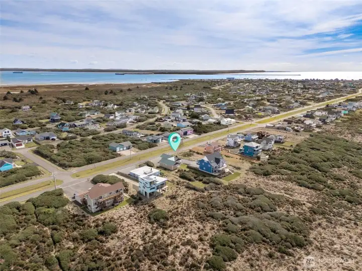 walk to the beach from your own backdoor.