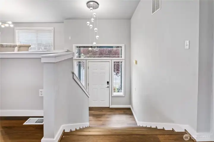 Entry way to Downstairs