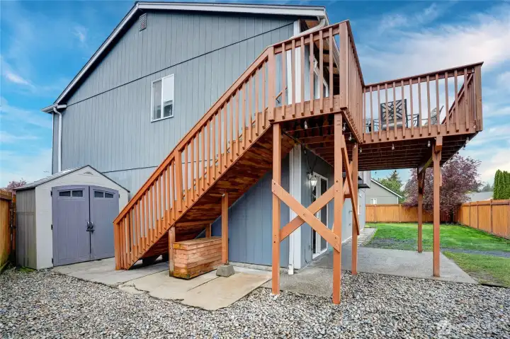 Backyard Shed/Storage
