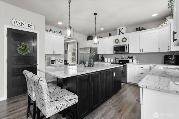 A stunning kitchen that is even more impressive in person