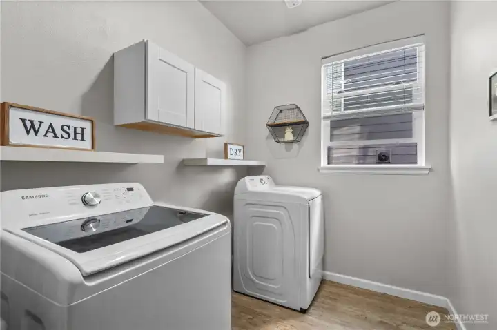 Downstairs utility room