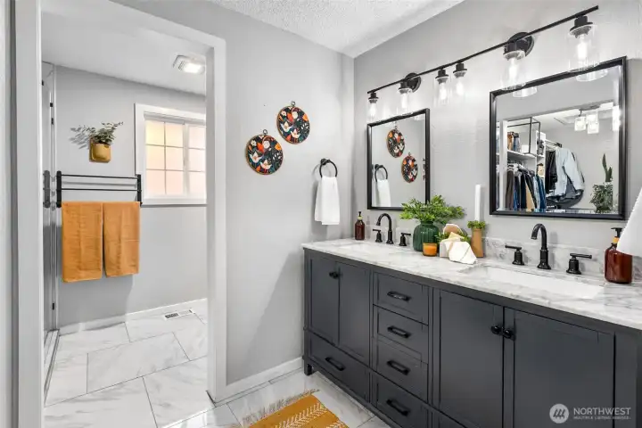 Primary bathroom redone in 2022.