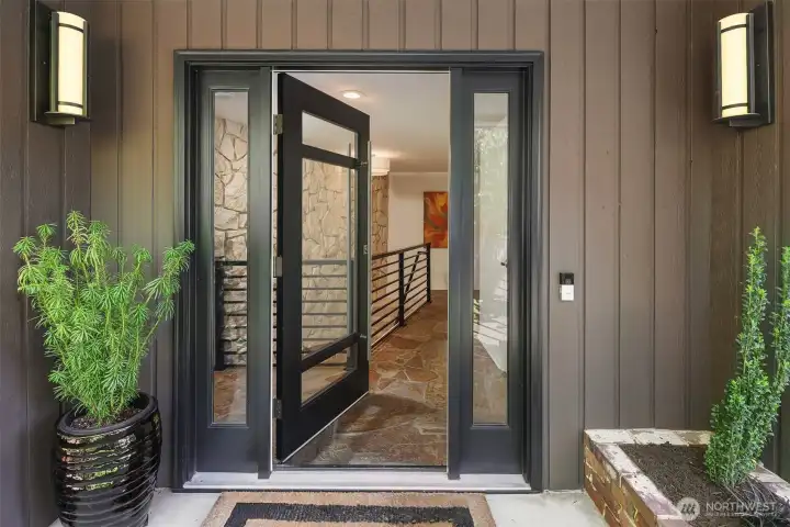 front door of home