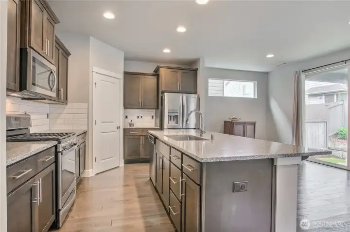 Kitchen view - all appliances stay Kitchen view - all appliances stay