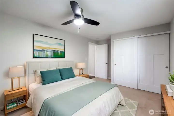 Bedroom 3 - Virtually Staged