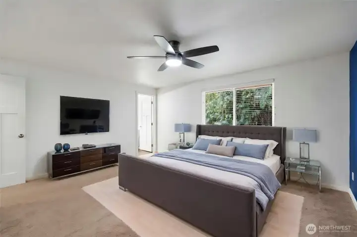 Primary Bedroom - Virtually Staged