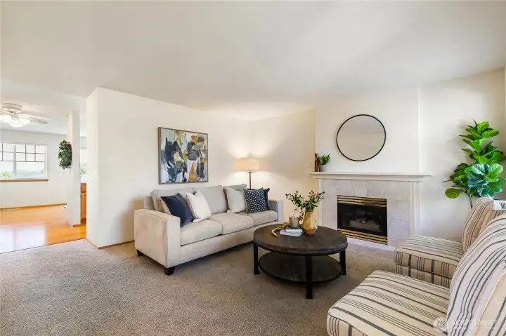 Large front living room Large front living room